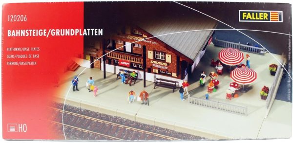 1/87 İstasyon Platformları Maketi, Faller 120206