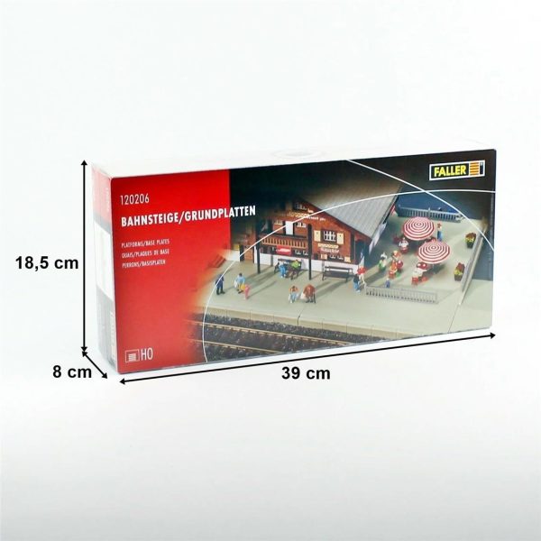 1/87 İstasyon Platformları Maketi, Faller 120206 - Görsel 4