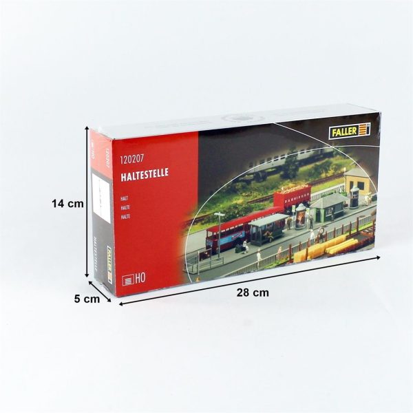 1/87 Durak Maketi, Faller 120207 - Görsel 4