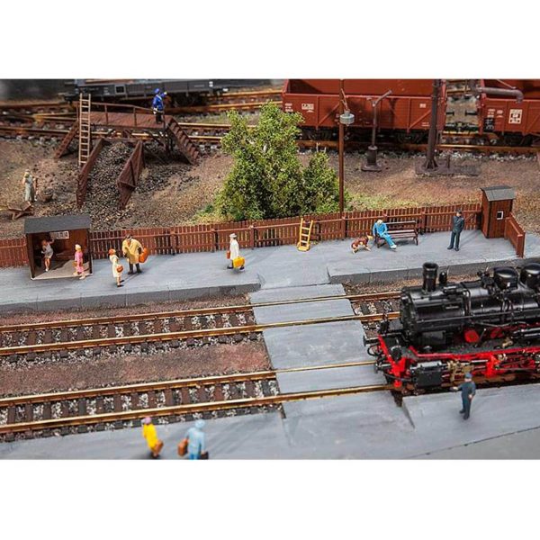 1/87 Platform Kapılı Durak Maketi, Faller 120219