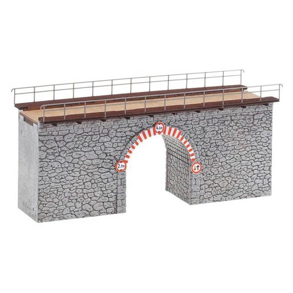 1/87 Küçük Kemerli Taş Köprü Maketi, Faller 120498 - Görsel 2