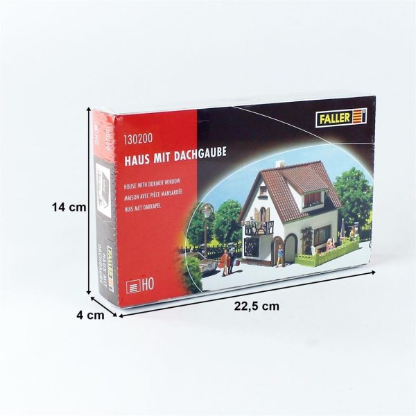 1/87 Tavan Arası Pencereli Ev Maketi, Faller 130200 - Görsel 5