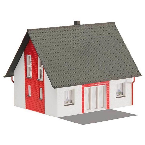 1/87 Villa Kırmızı Desenli Maketi, Faller 130315 - Görsel 3