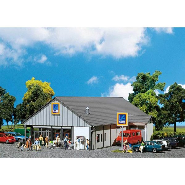 1/87 Aldi Süpermarket Maketi, Faller 130339