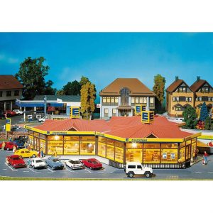 1/87 Edeka Süpermarket Maketi, Faller 130342