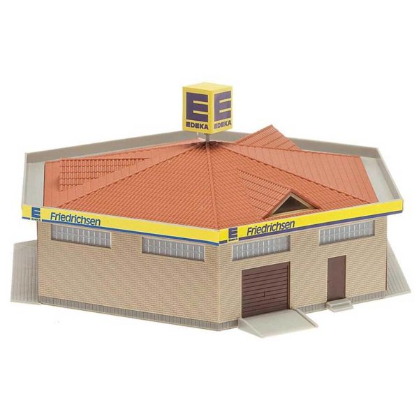 1/87 Edeka Süpermarket Maketi, Faller 130342 - Görsel 3