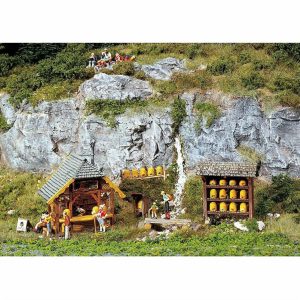 1/87 Arı Kovanları ve Satış Tezgahı Maketi, Faller 130378
