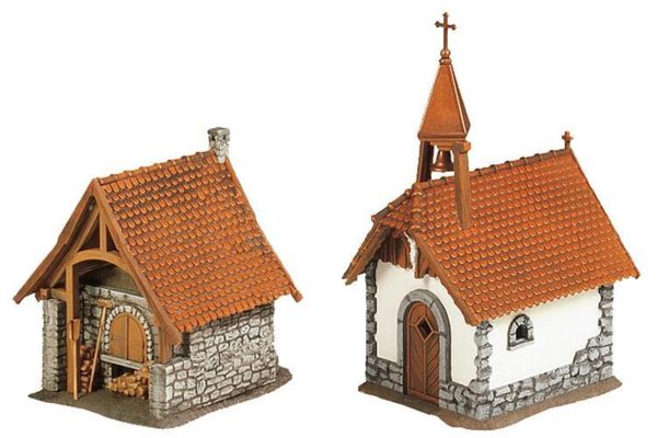 1/87 Fırın Şapel ve Eşya Kulübesi Maketi, Faller 130379 - Görsel 3