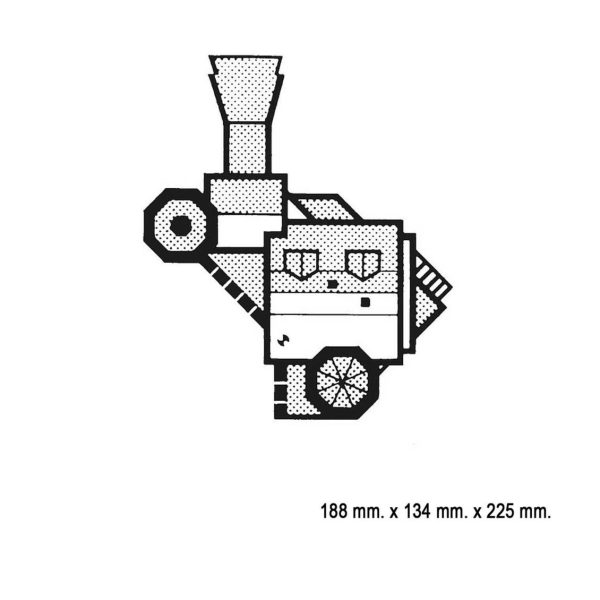 1/87 Falkeneck Şatosu Maketi, Faller 130385 - Görsel 4