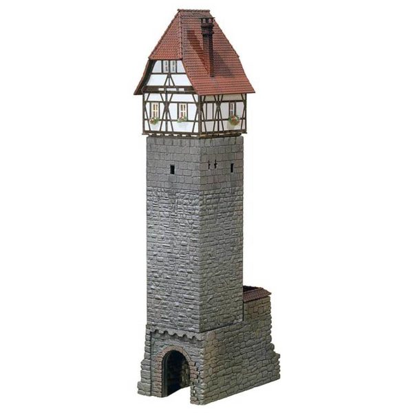 1/87 Eski Şehir Binası Ve Kulesi Maketi, Faller 130402 - Görsel 3