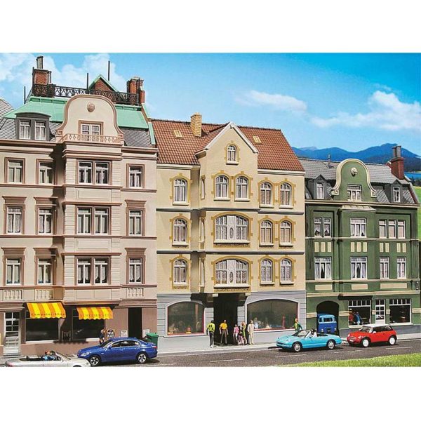 1/87 Restaurantlı Apartman Maketi, Faller 130447
