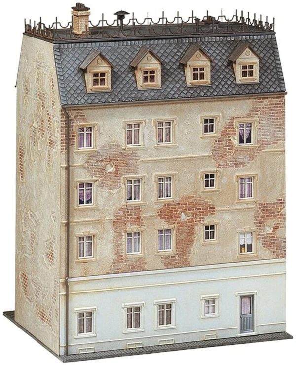 1/87 Kasap Dükkanlı Apartman Maketi, Faller 130451 - Görsel 3