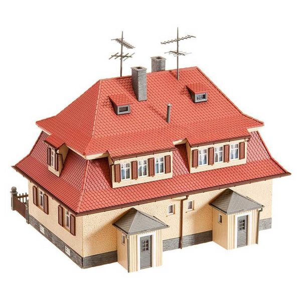 1/87 Siedlungs Dublex Ev Maketi, Faller 130464 - Görsel 3