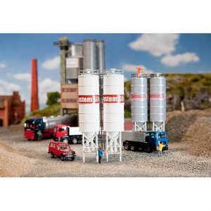 1/87 Endüstriyel Silo ( 2 Adet ) Maketi, Faller 130476