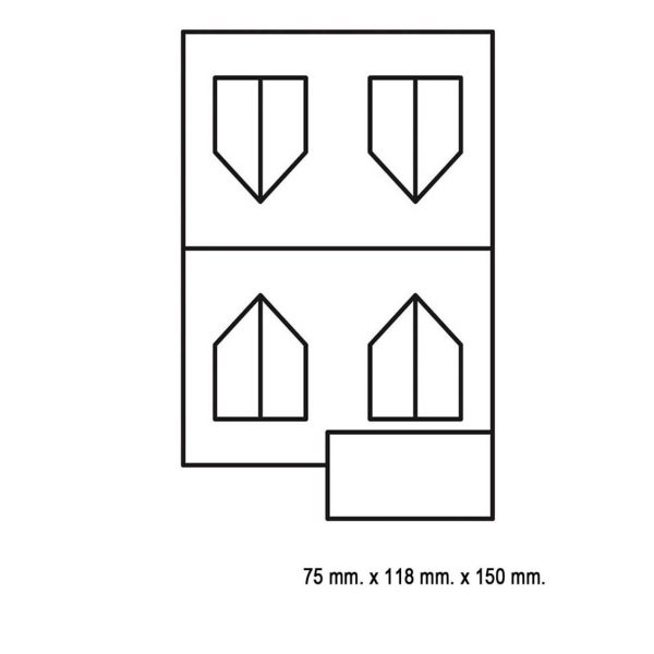 1/87 Kasaba Apartmanı ( 2 Adet ) Maketi, Faller 130496 - Görsel 5