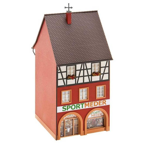 1/87 Sport Meder Binası Maketi, Faller 130498 - Görsel 2