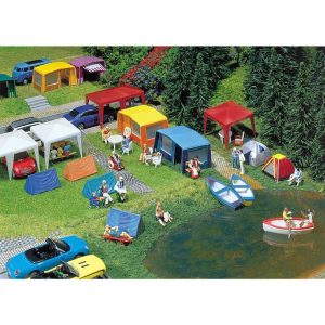 1/87 Kamping Çadırları ve Aksesuarları Maketi, Faller 130504