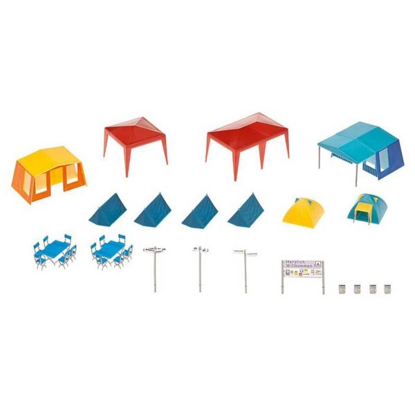 1/87 Kamping Çadırları ve Aksesuarları Maketi, Faller 130504 - Görsel 2