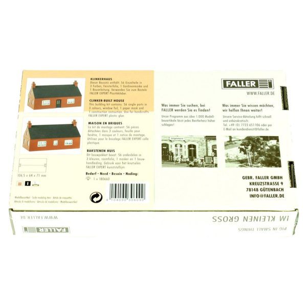 1/87 Briketten Yapılmış Ev Maketi, Faller 130609 - Görsel 2