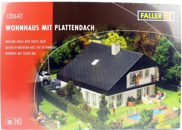 1/87 Metal Çatılı Villa Maketi, Faller 130642
