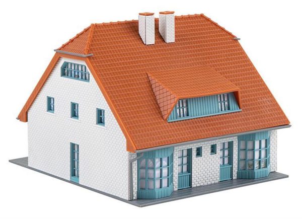 1/87 Deniz Feneri Bekçisinin Evi Maketi, Faller 130671 - Görsel 3