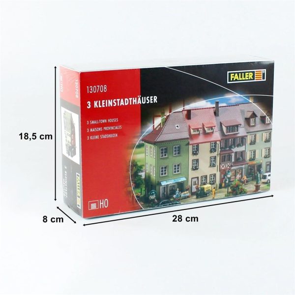1/87 Üçlü Kasaba Evi Maketi, Faller 130708 - Görsel 5