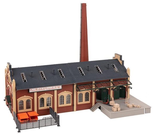 1/87 Langenbach Porselen Fabrikası Maketi, Faller 130885 - Görsel 3