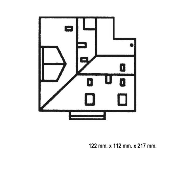 1/87 Köşe Başı Bina Maketi, Faller 130906 - Görsel 4