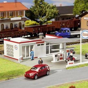1/87 Esso Benzin İstasyonu Maketi, Faller 131521
