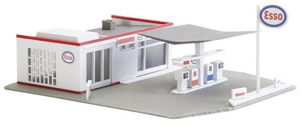 1/87 Esso Benzin İstasyonu Maketi, Faller 131521 - Görsel 2