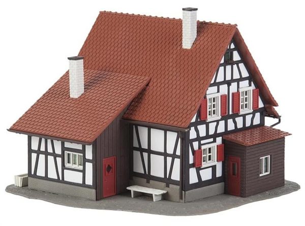1/87 Yarı Ahşap Ev Maketi, Faller 131523 - Görsel 2