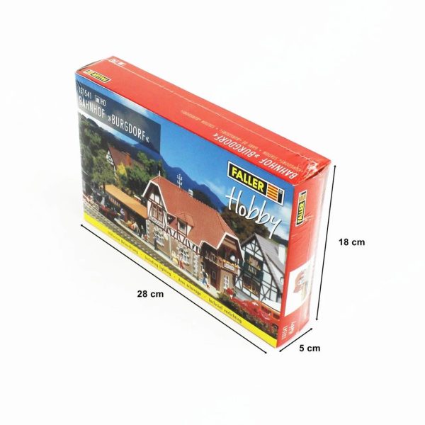 1/87 Burgdorf İstasyonu Maketi, Faller 131541 - Görsel 4