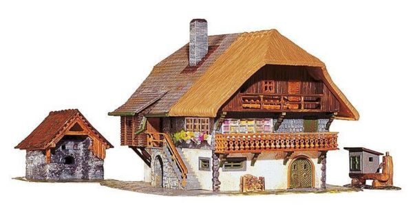 1/87 Kara Ormanlara Özgü Çiftlik Evi Maketi, Faller 131543 - Görsel 2