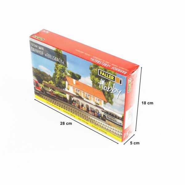 1/87 Ebelsbach İstasyonu Maketi, Faller 131544 - Görsel 4