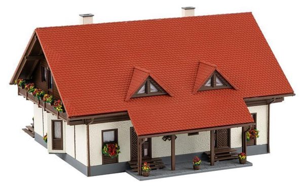 1/87 Teraslı İki Daireli Müstakil Ev Maketi, Faller 131549 - Görsel 3
