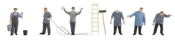 1/87 Oto Yıkayıcı Figürleri, Faller 150926