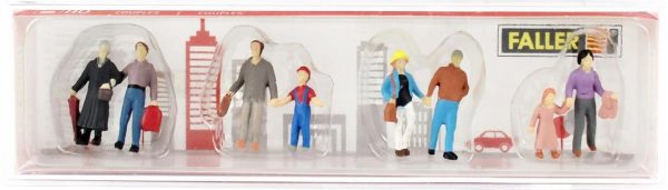 1/87 Çift Olarak Yolcu Figürleri, Faller 151620 - Görsel 2