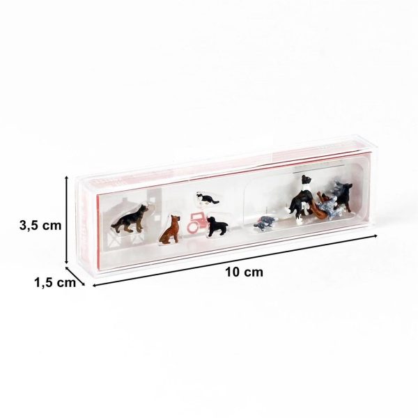 1/87 Kedi ve Köpek Figürleri, Faller 151902 - Görsel 3
