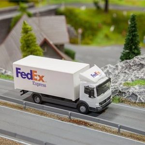 1/87 Car System Başlangıç Seti MB FedEx Kamyonlu, Faller 161488