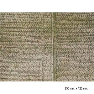 1/87 Arnavut Kaldırımı Desenli Dekor Levhası, 25 X 12 5 Cm., Faller 170601