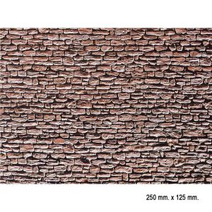 1/87 Arduvaz Taş Duvarı Desenli Dekor Levhası, 25 X 12 5 Cm., Faller 170618