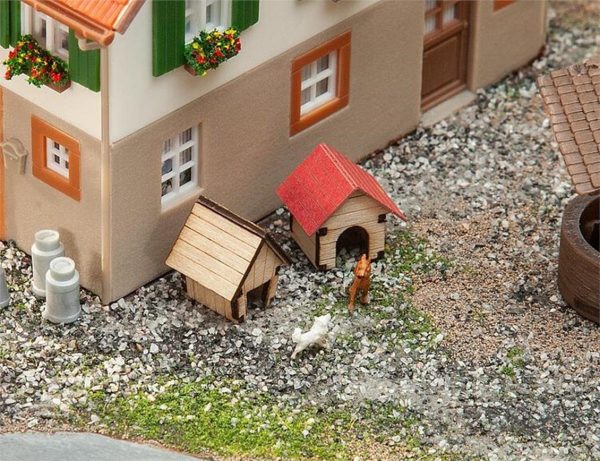1/87 Köpek Kulübeleri ( 2 Adet ) Maketi, Faller 180309