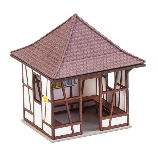 1/87 Otobüs Durağı Maketi, Faller 180370 - Görsel 2