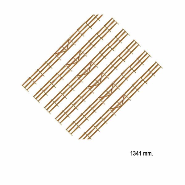 1/87 Bonanza Tipi Bahçe Çitleri Maketi, Faller 180408 - Görsel 2