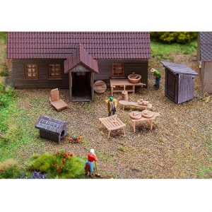 1/87 Kır Evi Bahçe Mobilyaları Maketi, Faller 180449