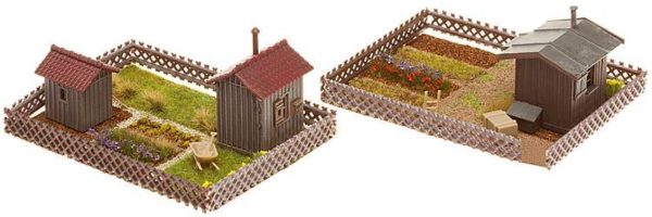 1/87 Bahçe Kulübesi ( 2 Adet ) Maketi, Faller 180494 - Görsel 5
