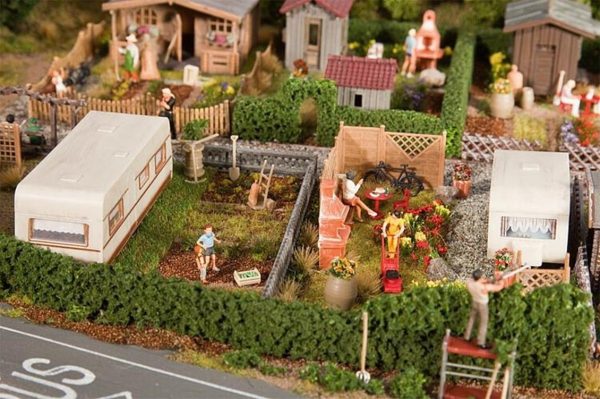 1/87 Karavan ( 2 Adet ) Maketi, Faller 180495