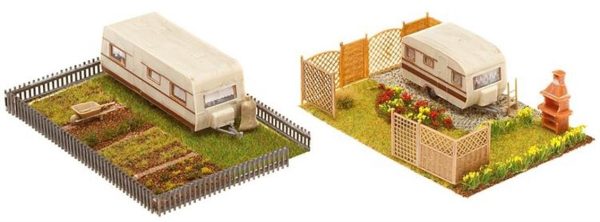 1/87 Karavan ( 2 Adet ) Maketi, Faller 180495 - Görsel 2