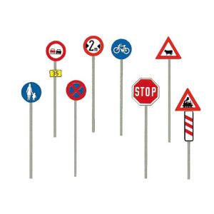 1/87 Karayolu Trafik İşaretleri Avrupa, Faller 180540