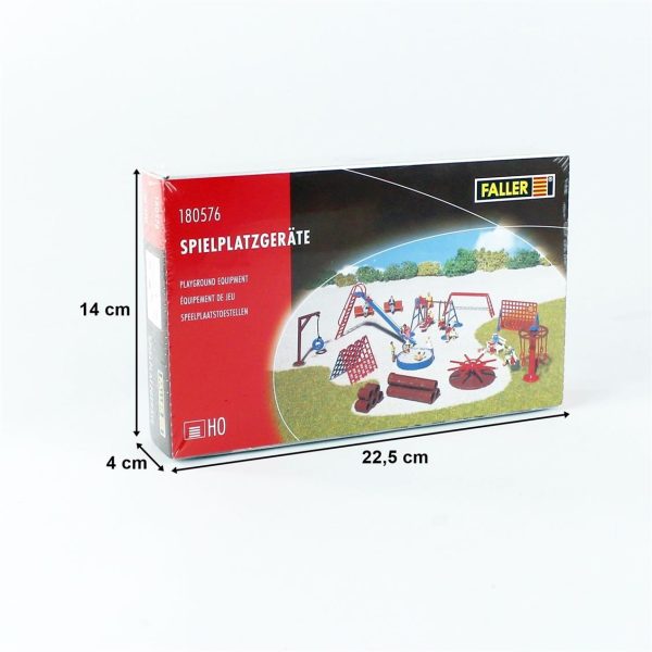 1/87 Çocuk Parkı Maketi, Faller 180576 - Görsel 3
